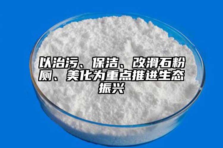 以治污、保潔、改滑石粉廁、美化為重點(diǎn)推進(jìn)生態(tài)振興